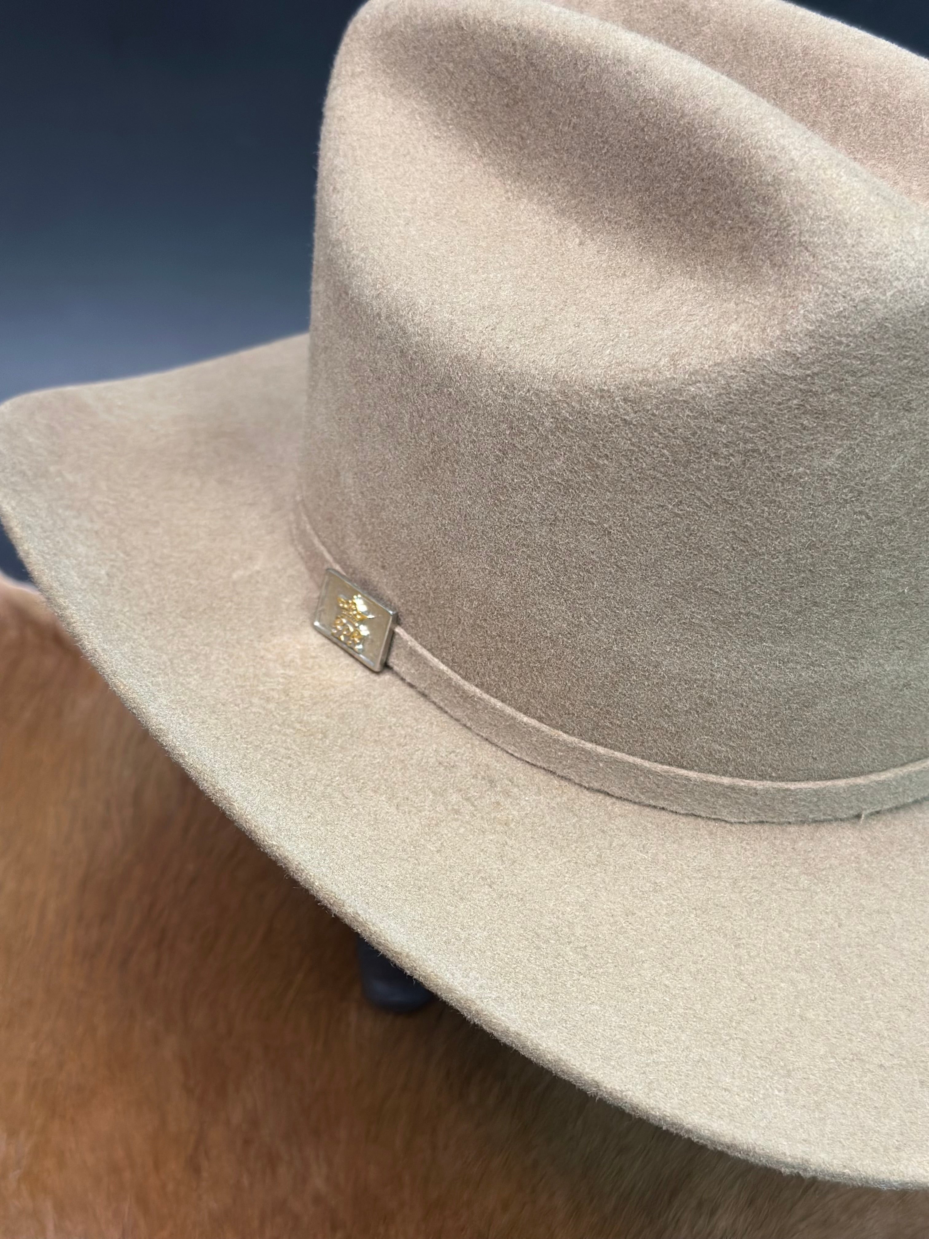 RDR KID PECAN ESTILO SINALOA COPA ALTA FELT HAT