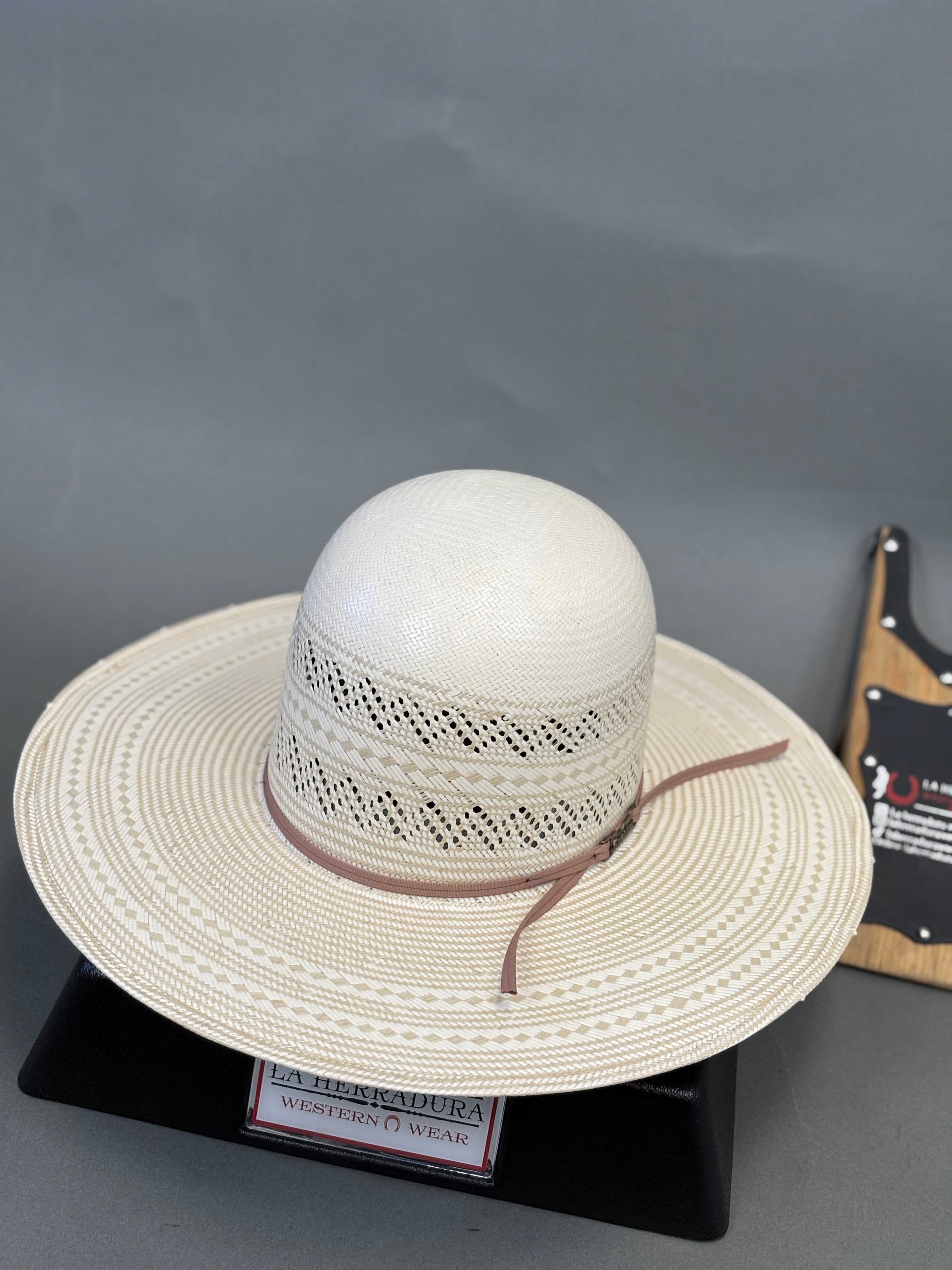 AMERICAN HAT OPEN CROWN STRAW HAT STYLE 6900