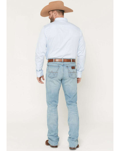 JEANS DE HOMBRE WRANGLER RETRO CORTE RELAJADO PARA BOTA AZUL OSCURO 112378843