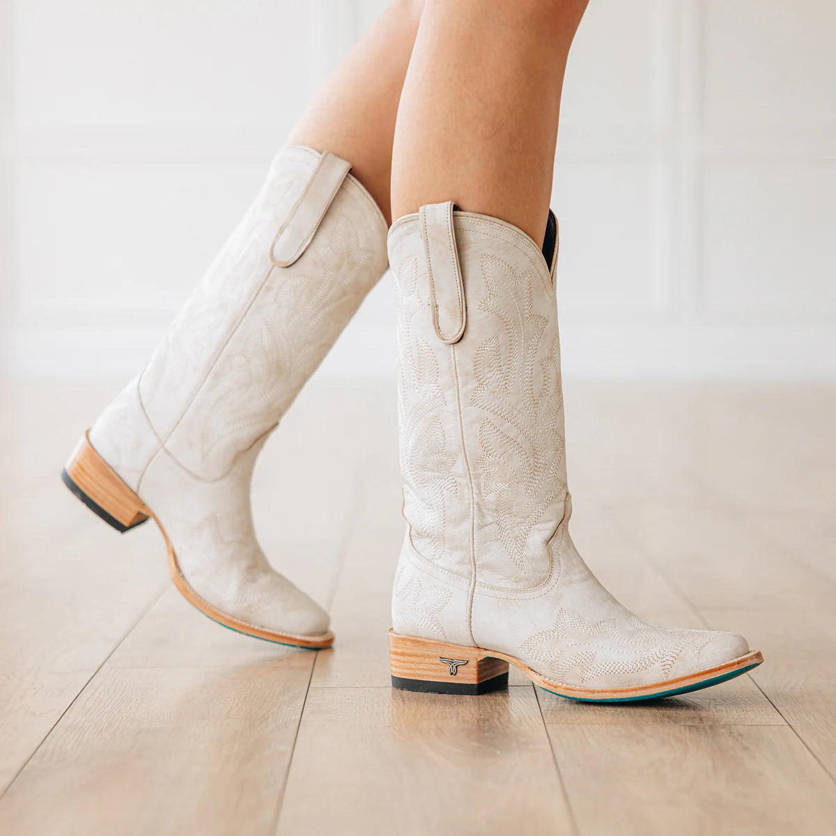 LANE WOMEN SARATOGA SQUARE CERAMIC CRACKLE NARROW BOOT LB0572D