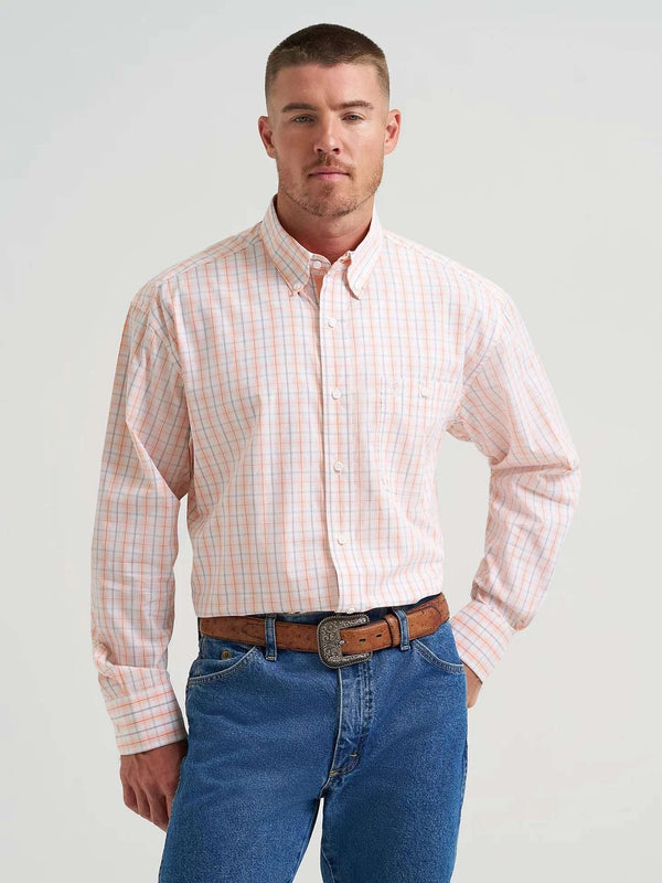 MEN'S WRANGLER GEORGE STRAIT PEACH RELAXED FIT STRETCH  112374610