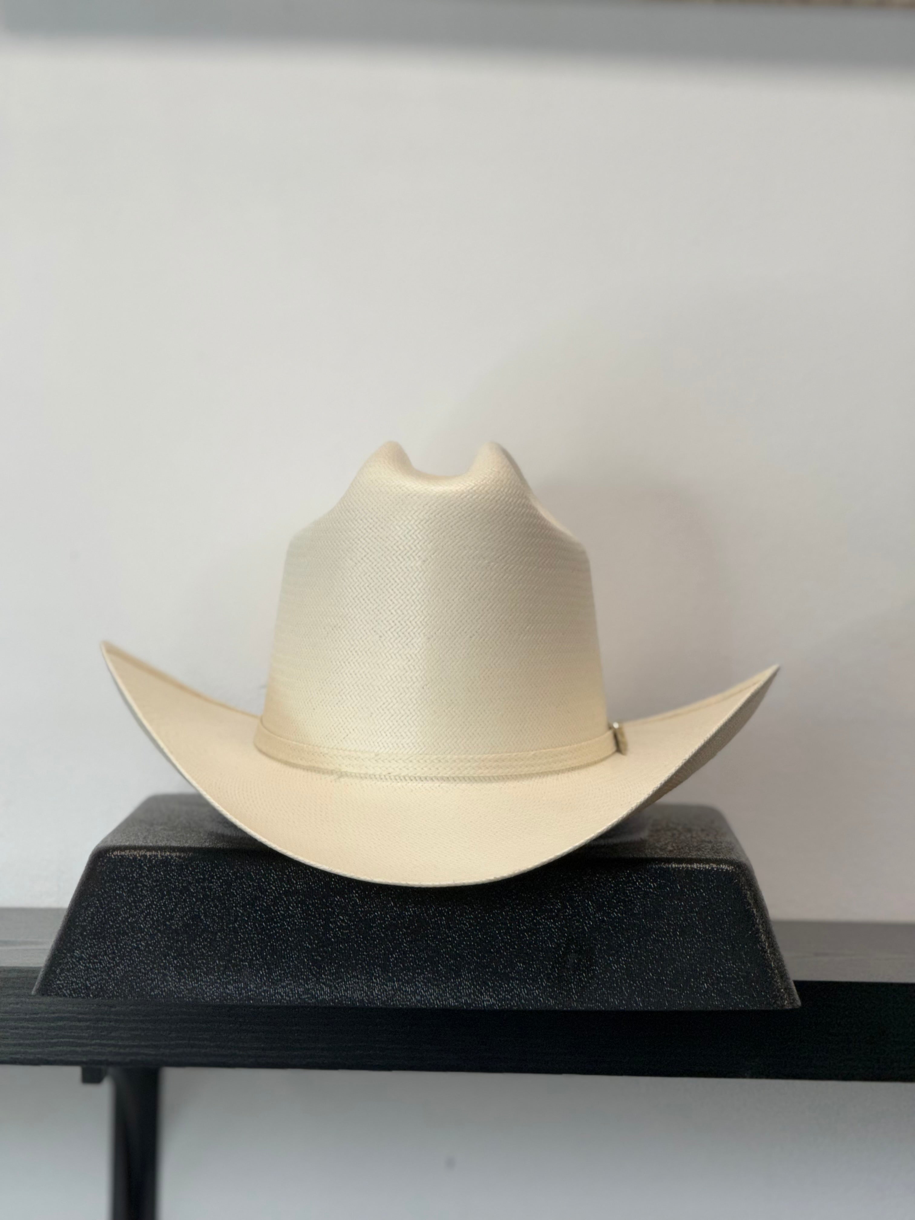 RDR 180 STRAW HAT Copa alta 30x toquila white ala 3 3/4