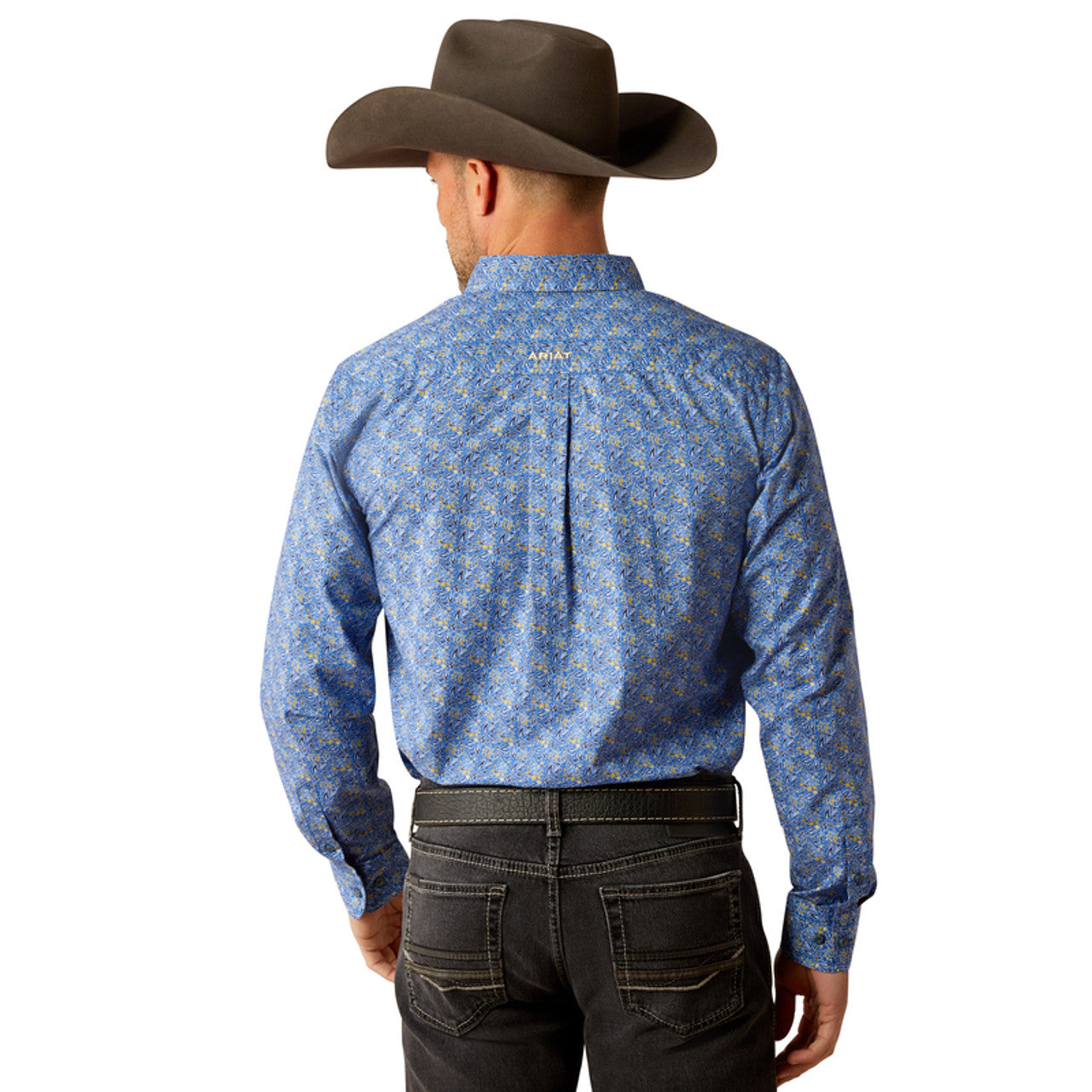 Ariat Thell Fitted Long Sleeve Shirt Dark Blue - 2367