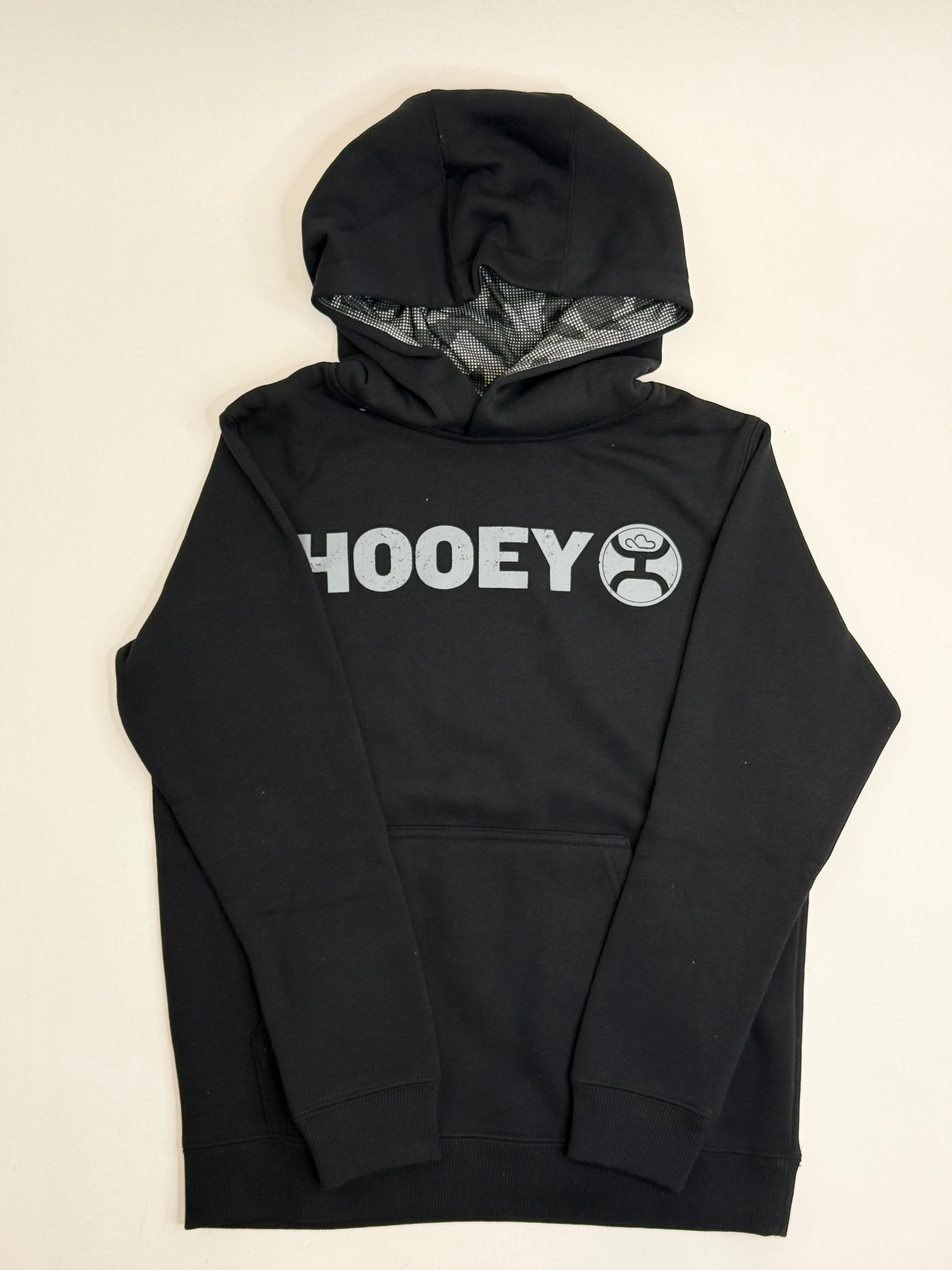 Hooey Youth Boys Black Hoody HH1156BK