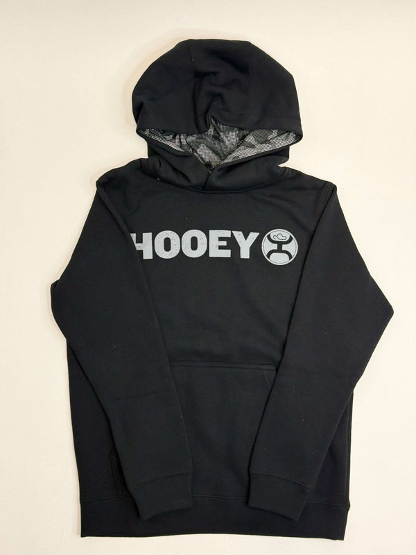 Sudadera negra Hooey para jóvenes HH1156BK