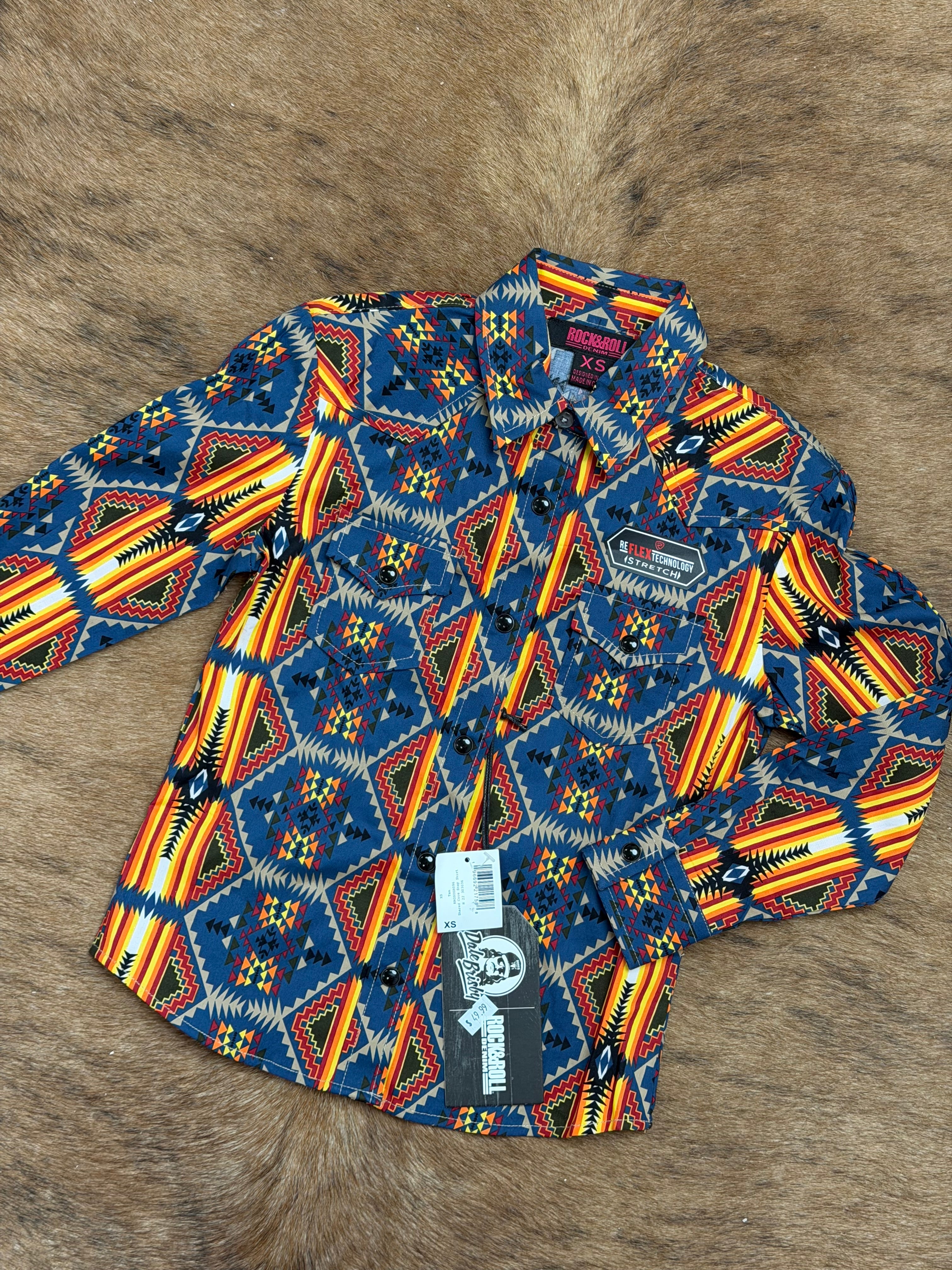 ROCK&ROLL SHIRT SLEEVED LONG GIRL TAN RRGSOSR096