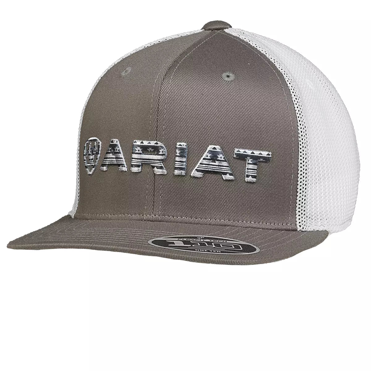 ARIAT GREY CAP W AZTEC Logo- A300071006