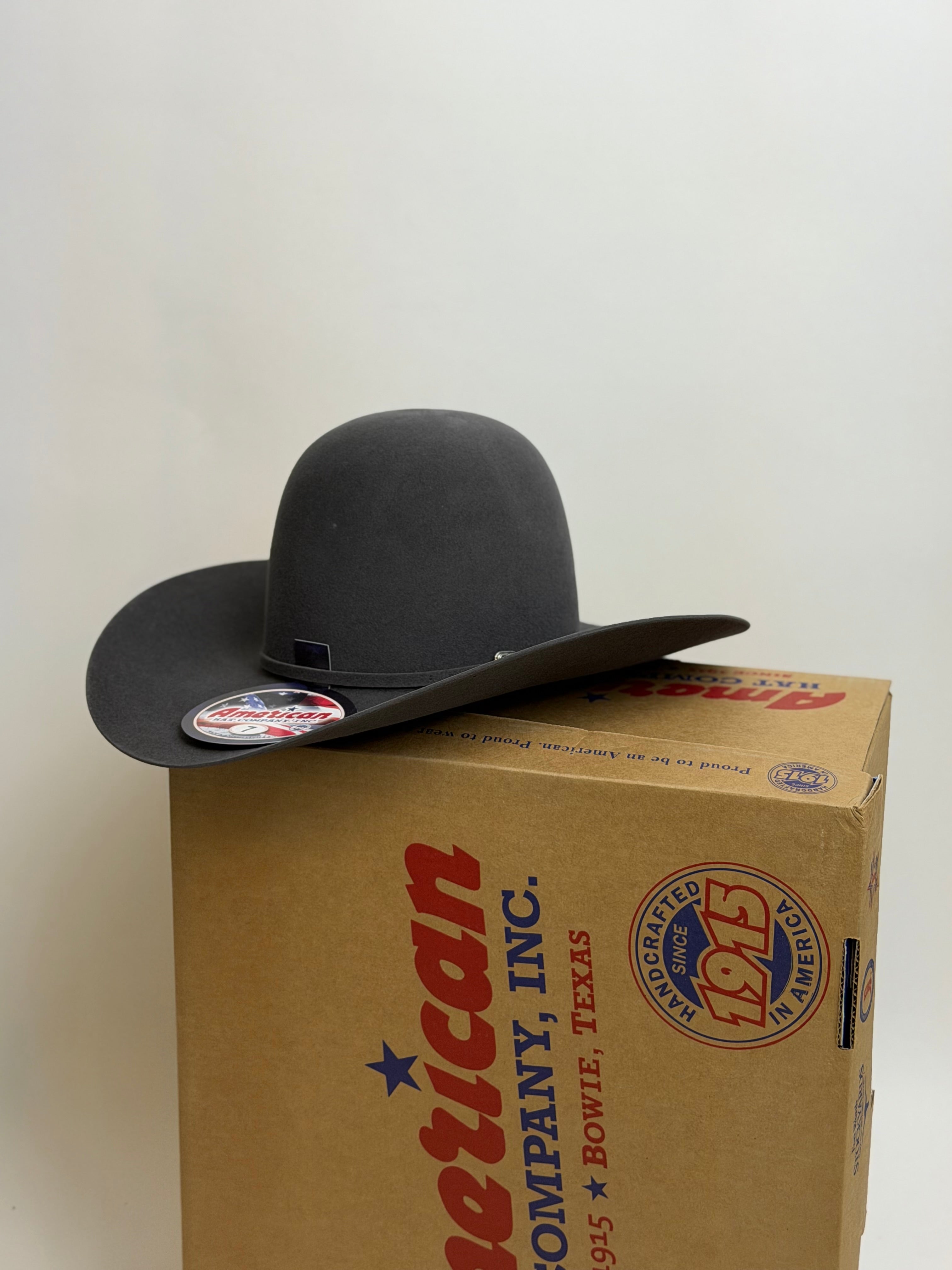 10X American Felt Hat Steel Open Crown