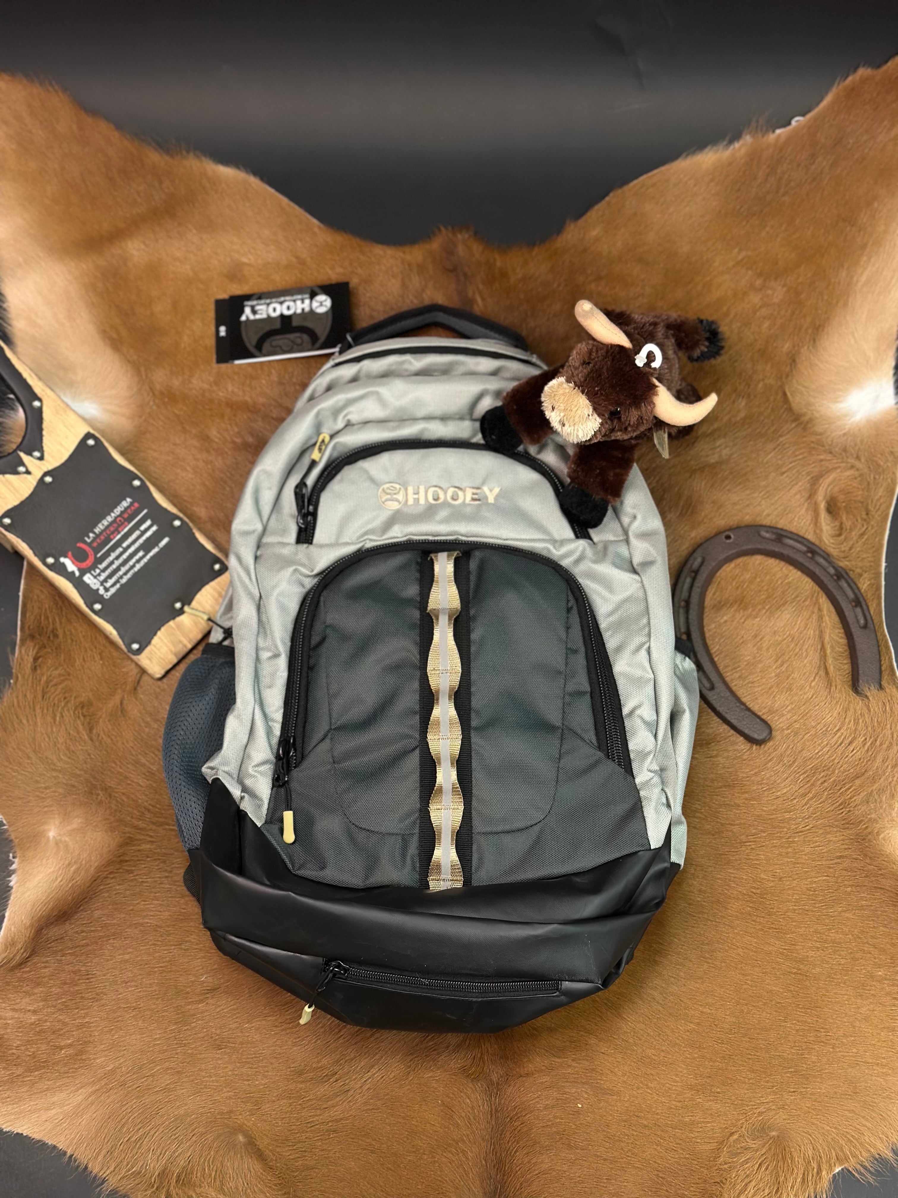 HOOEY “OX” BACKPACK GREY -BP054GYCH