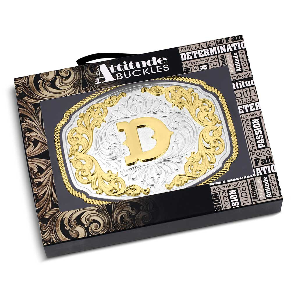 MONTANA SILVERSMITH LETTER “D” WESTERN INITIAL