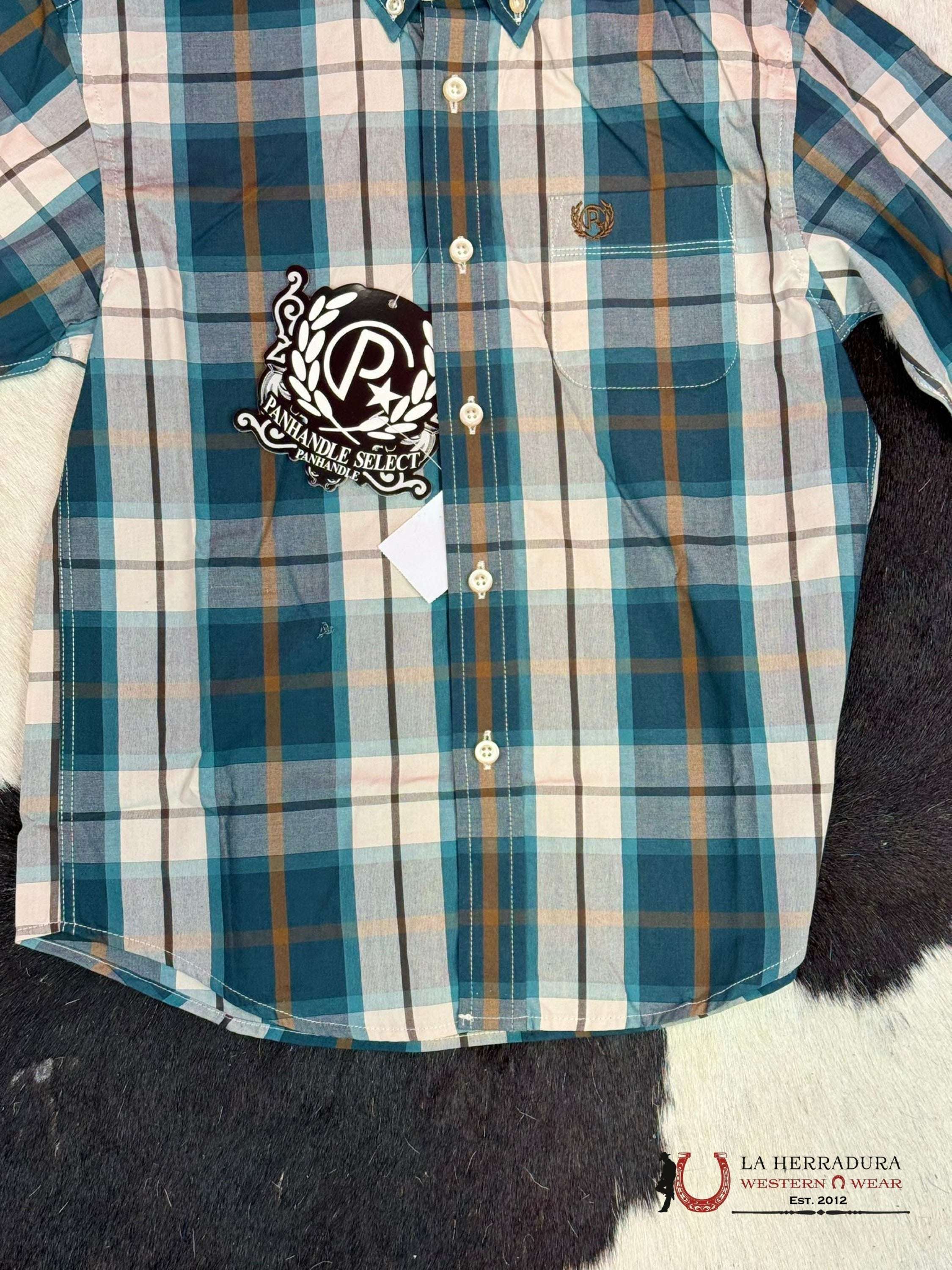 PANHANDLE KIDS GEO PRINT EVERGREEN PBB2S02614 Laherradurawwnc.com