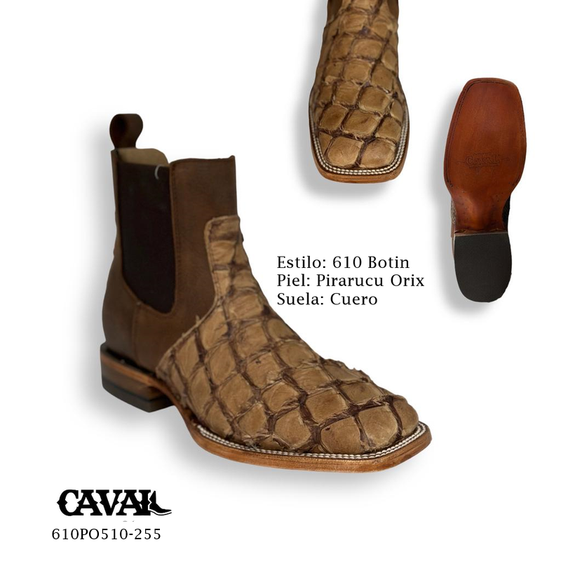 EXOTIC FISH SHORT BOOTS ORIX BOTÍN PESCADO