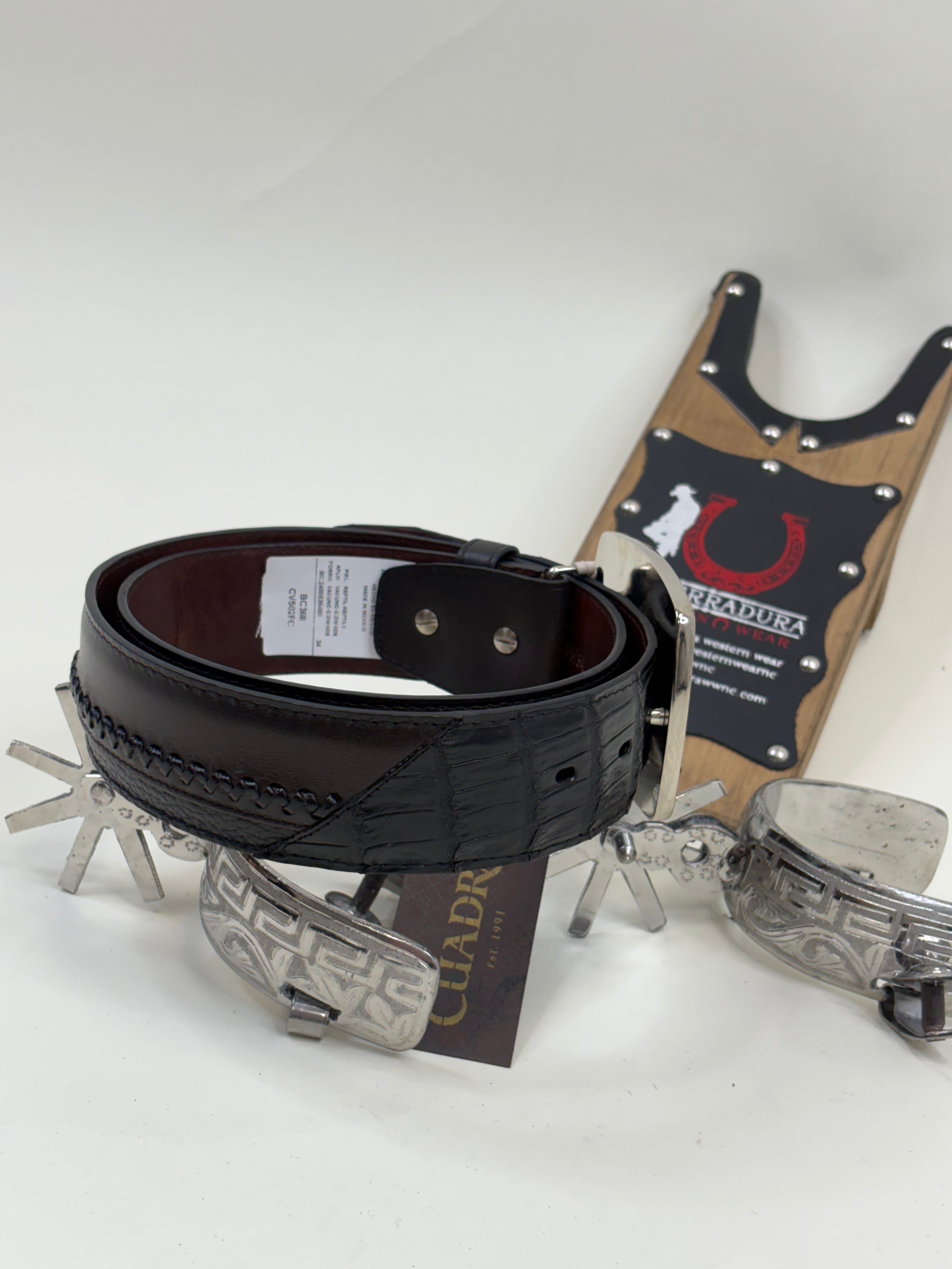 CUADRA FUCUS COL BE PLUNG CAIMAN BELT