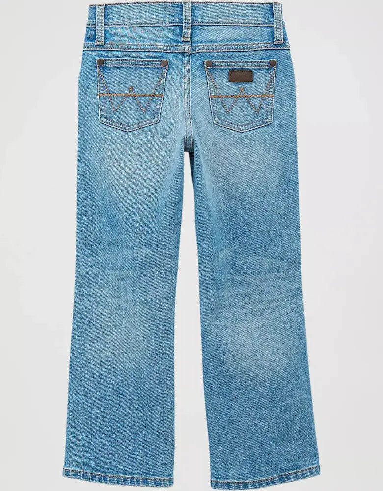 WRANGLER BOYS JEANS RETRO SLIM RELAXED BOOT - 112378846