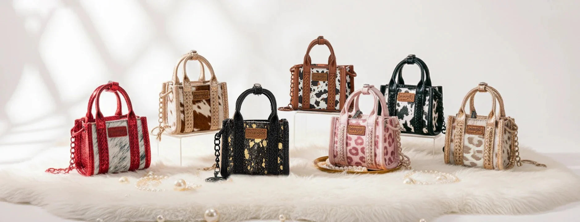 WRANGLER MINI TOTE KEYCHAIN