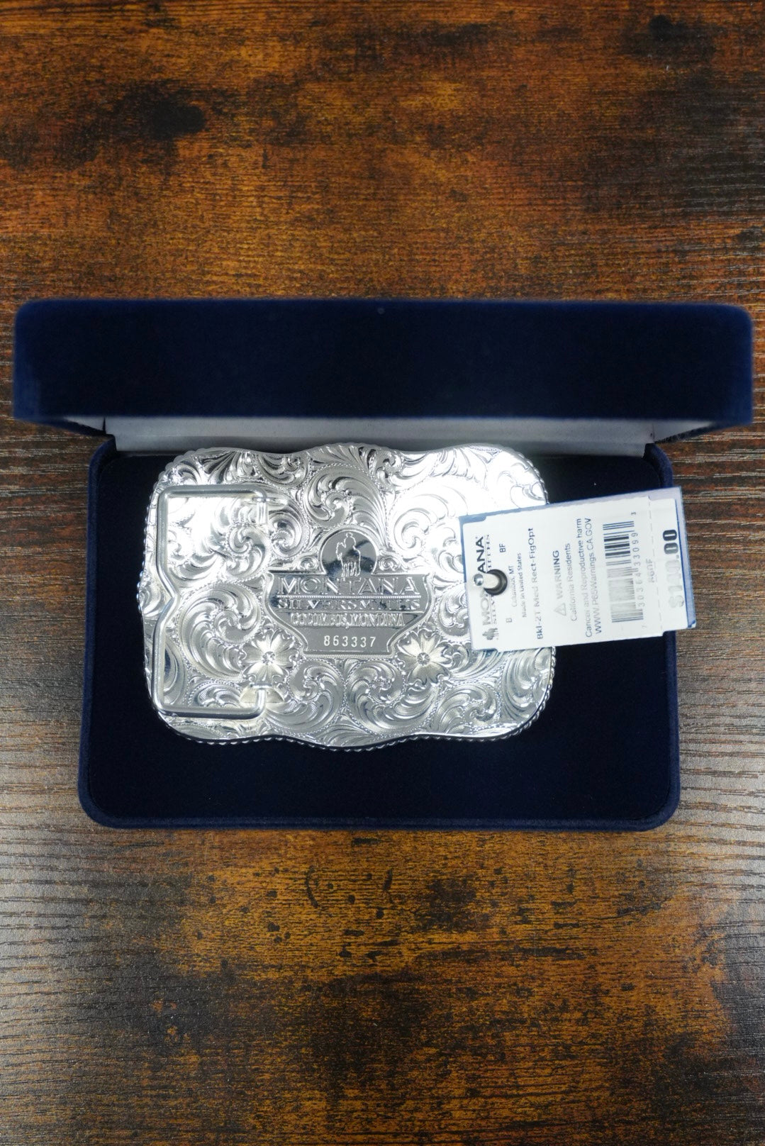 MONTANA SILVERSMITH BOLD SCALLOPED DON’T TREAD ON ME BUCKLE