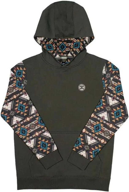Hooey Sudadera con Capucha Marrón para Niños HH1191BR