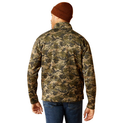 Ariat Caldwell Logo Sweater Green Camo - 3017