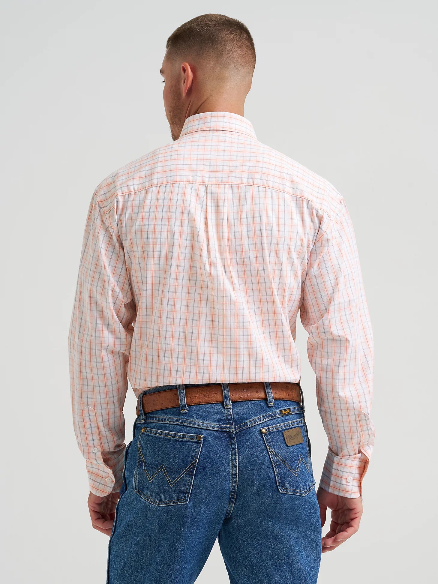 MEN'S WRANGLER GEORGE STRAIT PEACH RELAXED FIT STRETCH  112374610