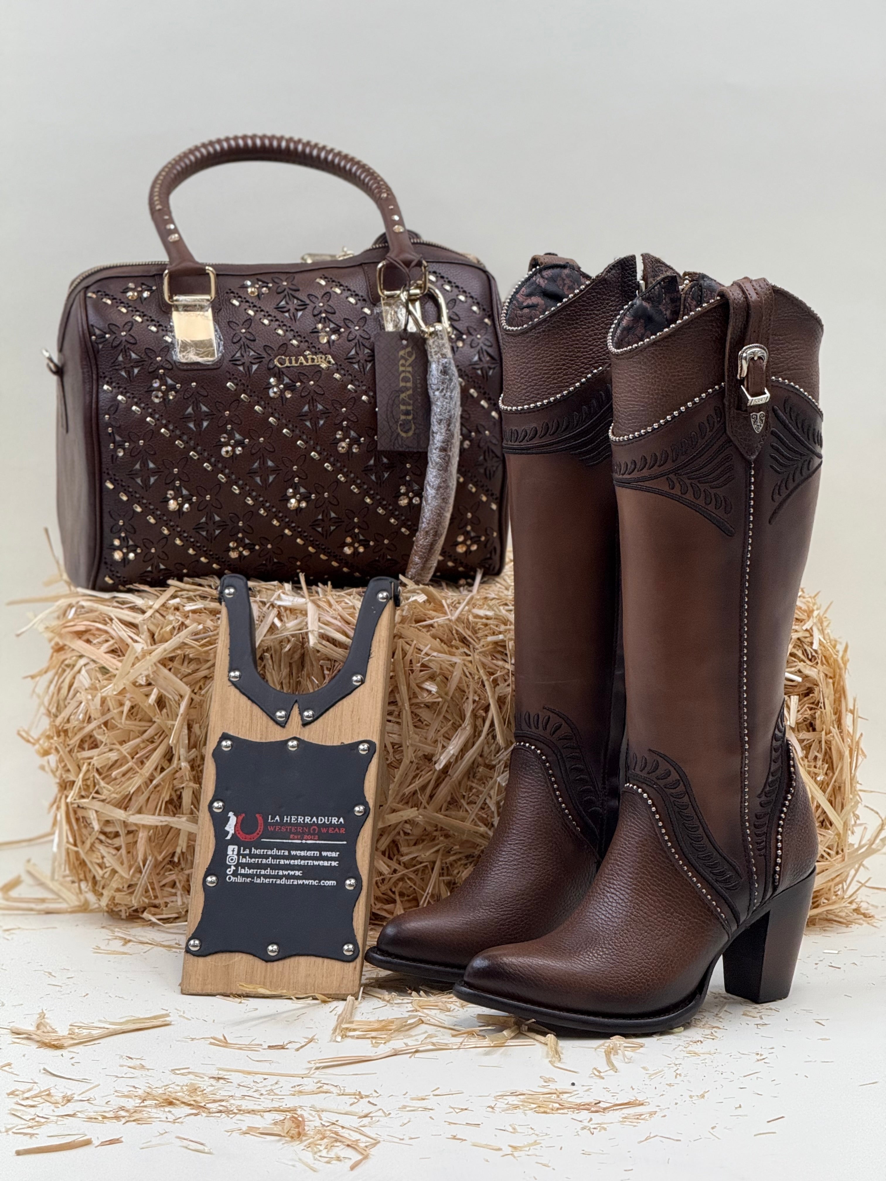 CUADRA BROWN RES BELMONT BAG