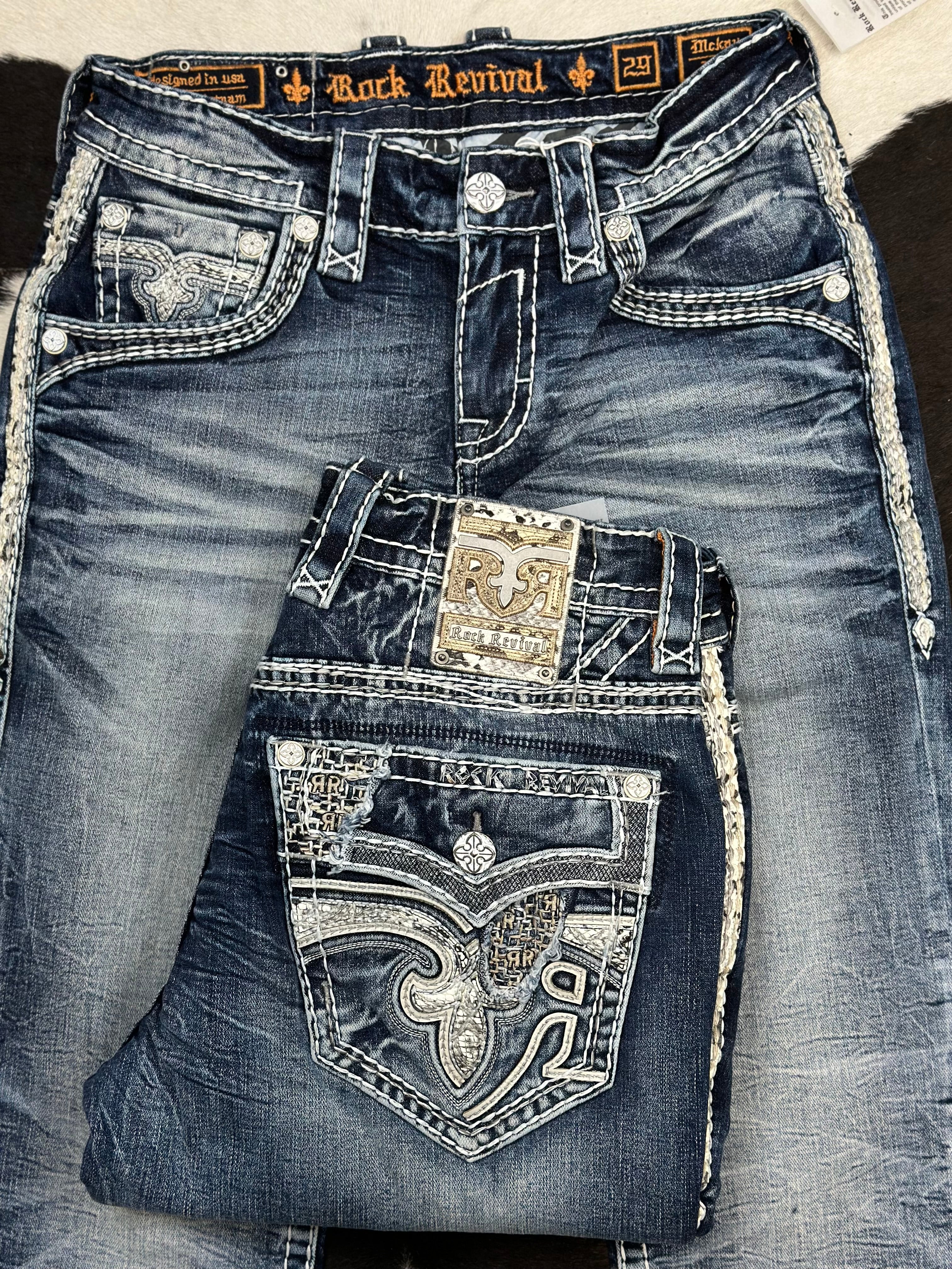 ROCK REVIVAL MCKAY BOOTCUT JEAN