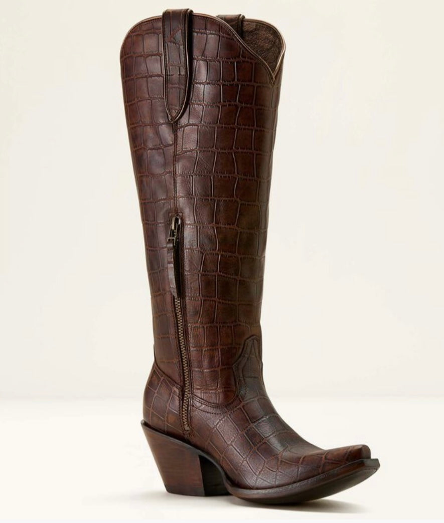 WOMEN’S CASANOVA LUXE ESPRESSO CROC PRINT 10061831