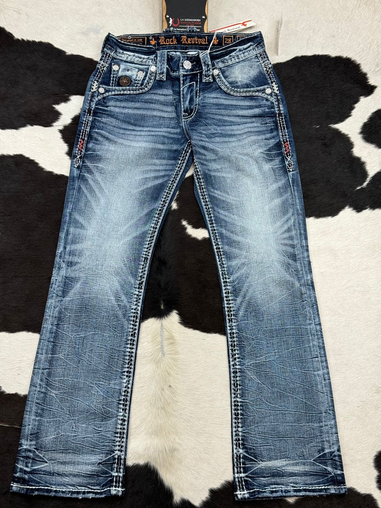 ROCK REVIVAL MATTEO BOOTCUT JEANS