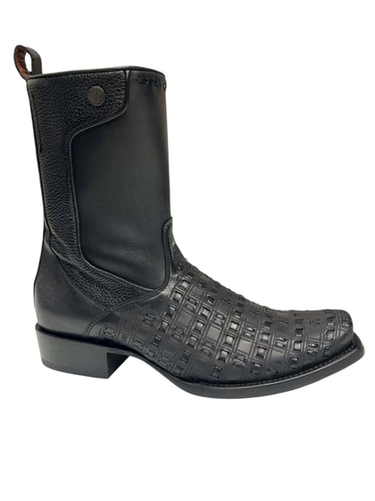 CUADRA CU941 BOTA DE PIEL VACUNA CRUST GRIS OXFORD