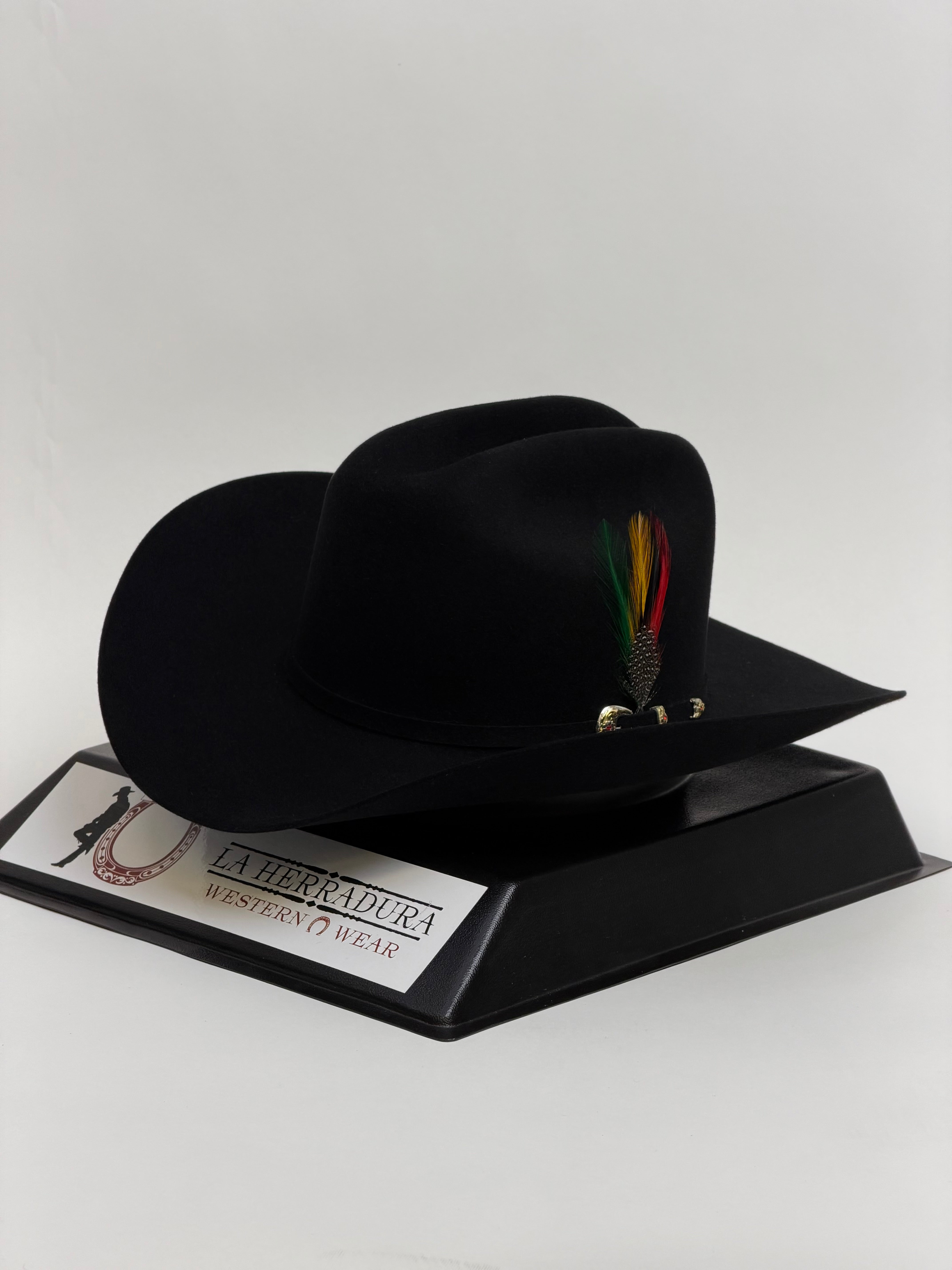 LARRY MAHAN´S 6X GORRAS COYBOY NEGRAS REALES