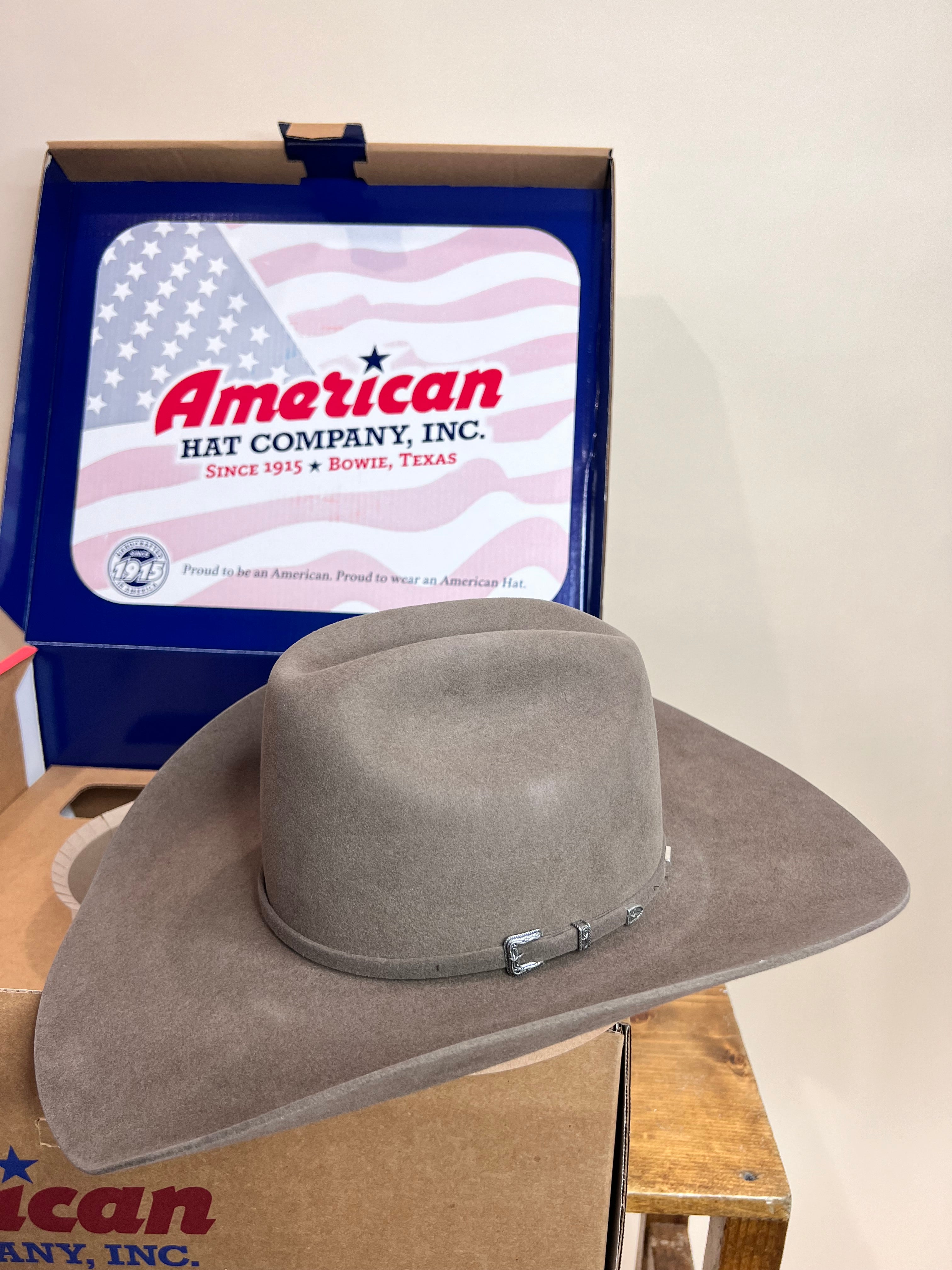 10X American Felt Hat Pecan