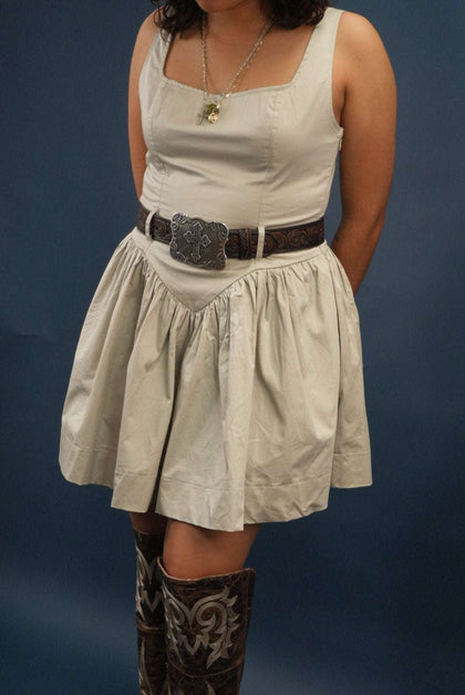 Vestido western Oyster vintage VID52550