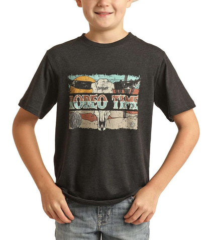 ROCK&ROLL KIDS NEGRO-RRBT21RZMA