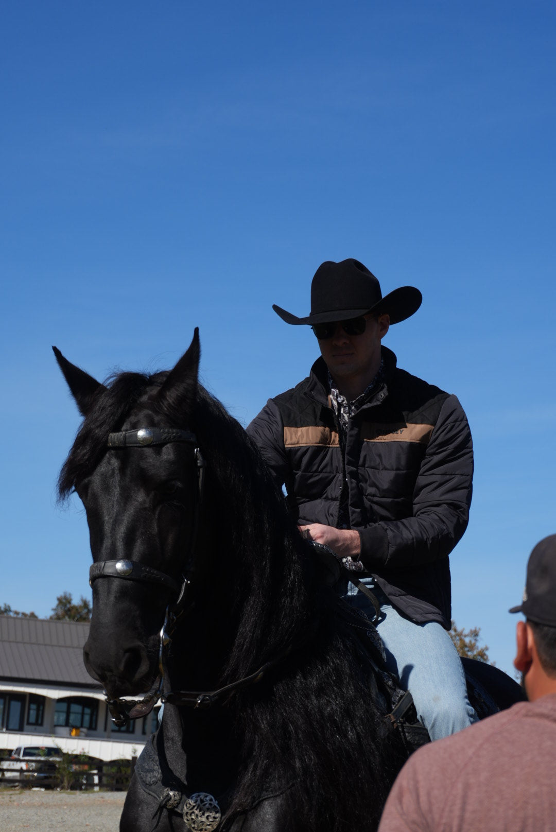 HOOEY MENS BANFF BLACK PUFFER FULL ZIP JACKET HJ147BK