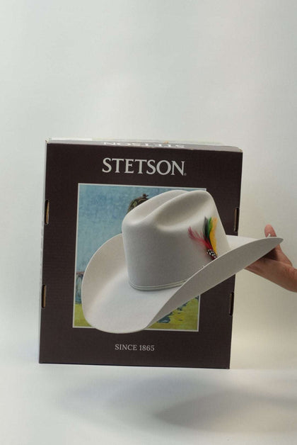 STETSON 6X SILVER BELLY TRADICIONAL