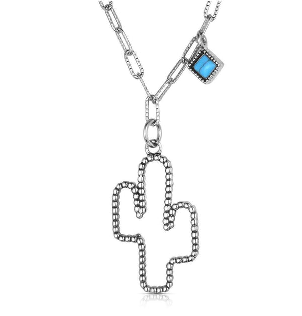 Collar de turquesa del desierto Montana Silversmith