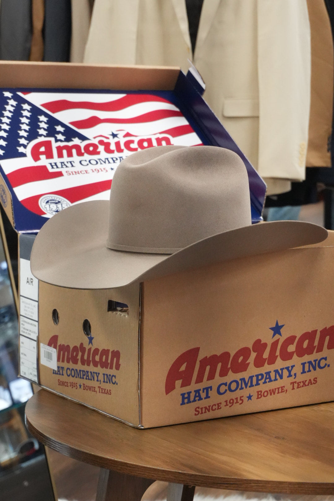 SOMBRERO DE FIELTRO AMERICANO NATURAL 500X