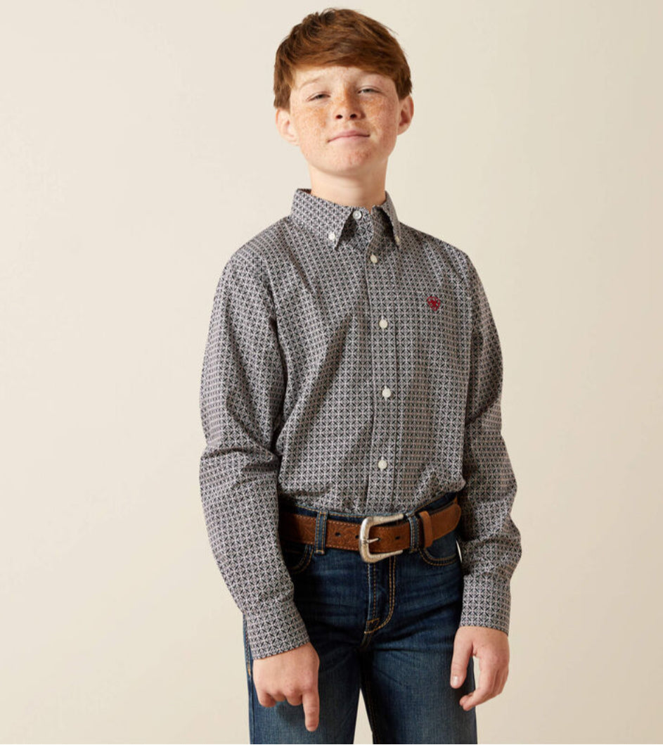 ARIAT BLACK BOY LONG SLEEVE- 10065984