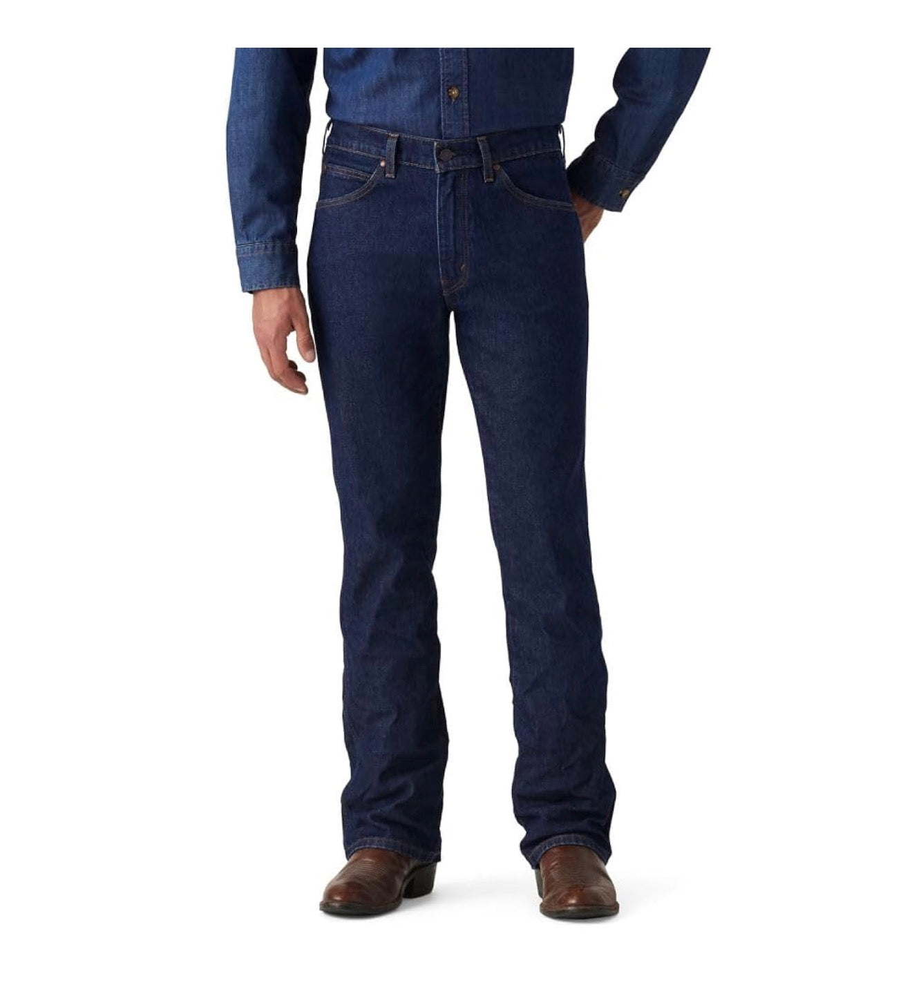 LEVIS 537 WESTERN BOOTCUT DARK BLUE DENIM  -000X10018