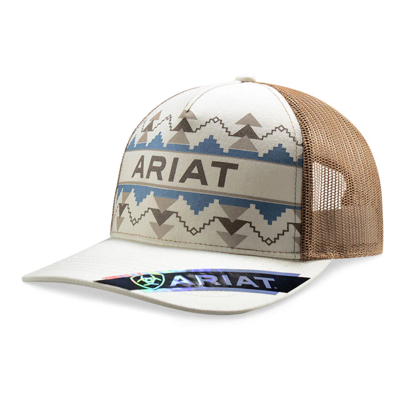 ARIAT BROWN AND TAN CAP