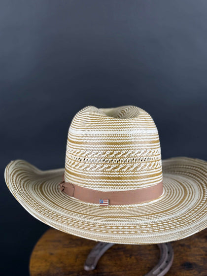 1080 AMERICAN HAT ROUND OVAL STRAW HAT STYLE