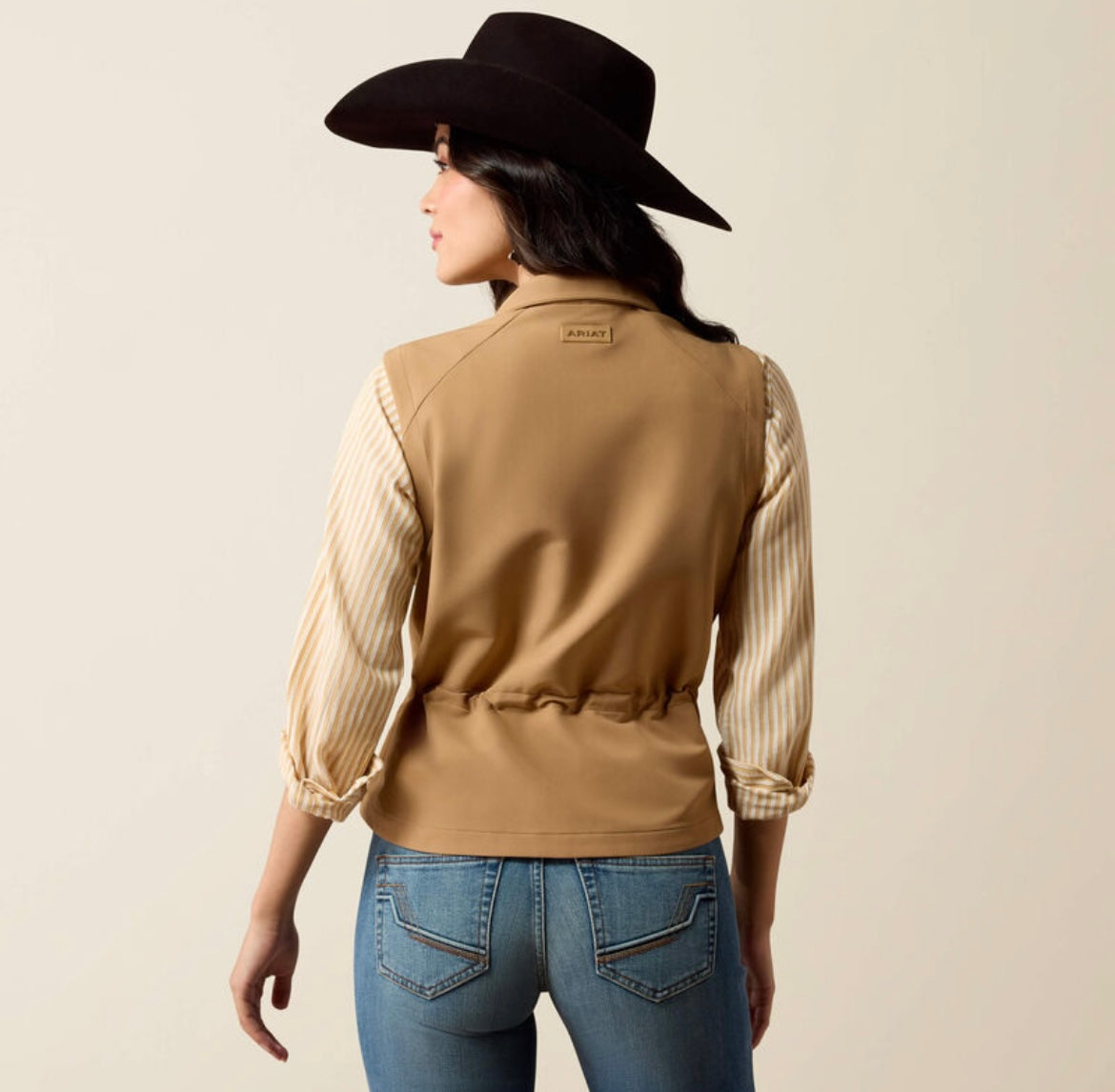 ARIAT WOMEN ATLAS VEST TIGER’S EYE 10079397