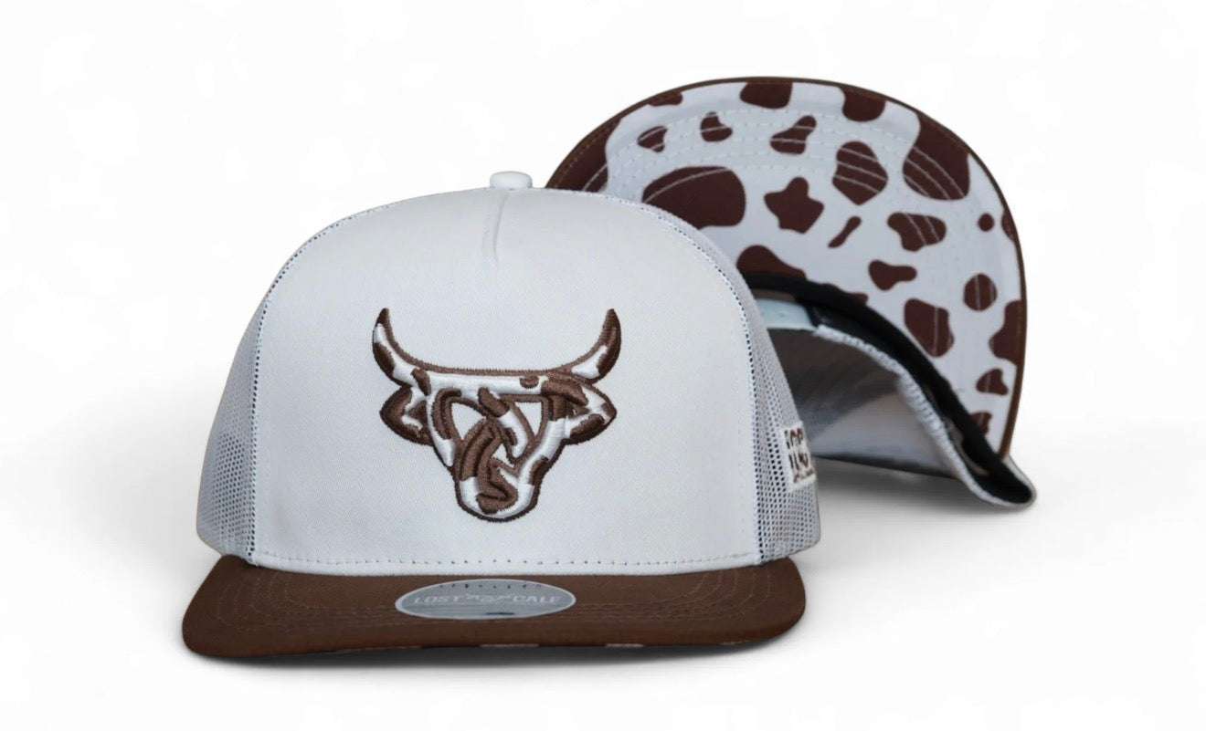 LOST CALF COWHIDE WHITE & BROWN Laherradurawwnc.com