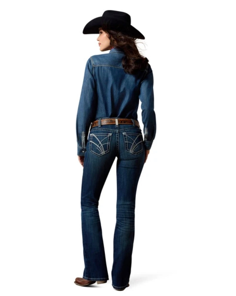 ARIAT MID RISE OLENNA BOOT CUT - LADIES JEANS 
10080811 (Copy)