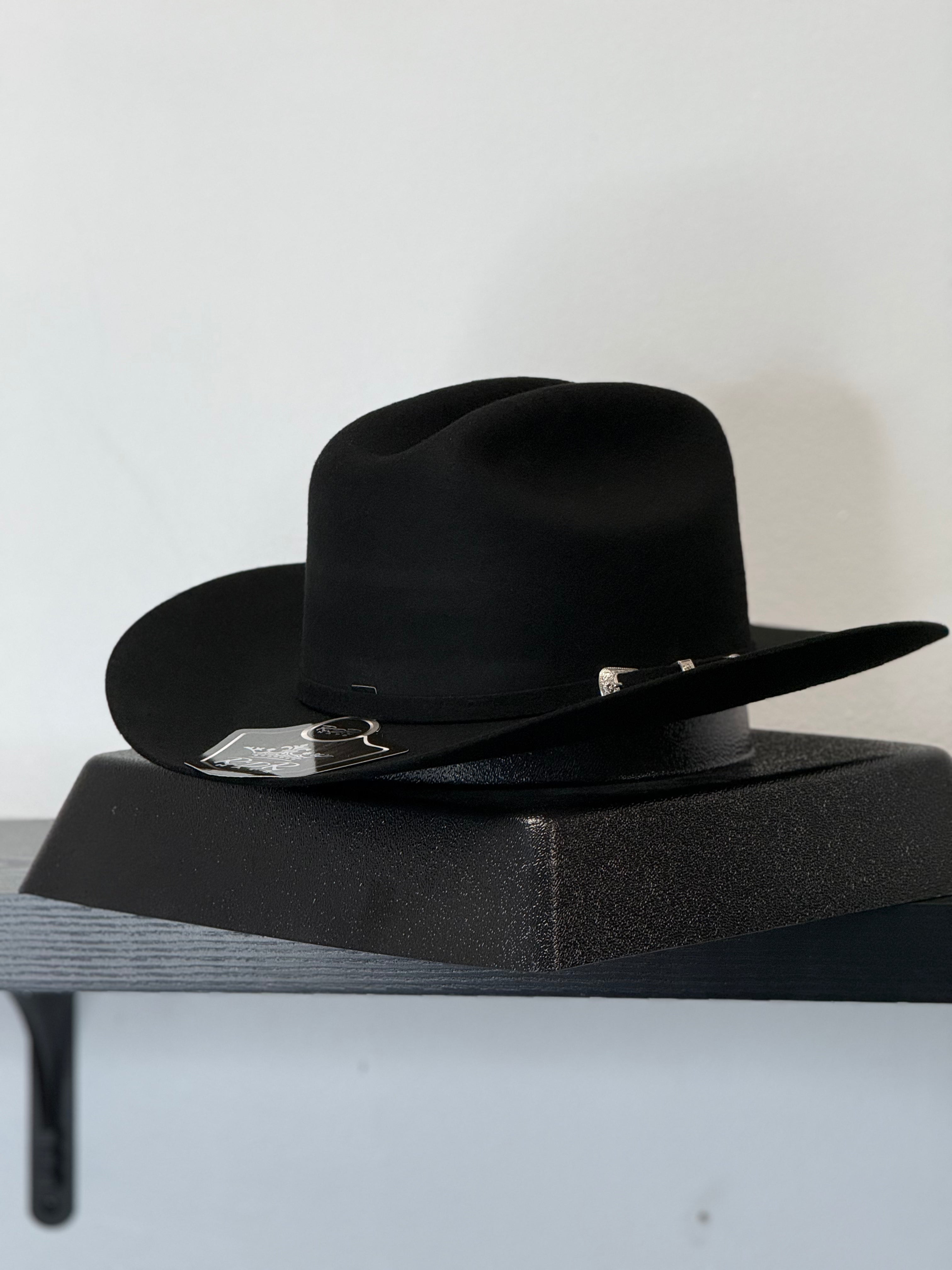 RDR BLACK 4XS10 Sinaloa COPA CHICA FELT HAT 3 1/2 inch brim