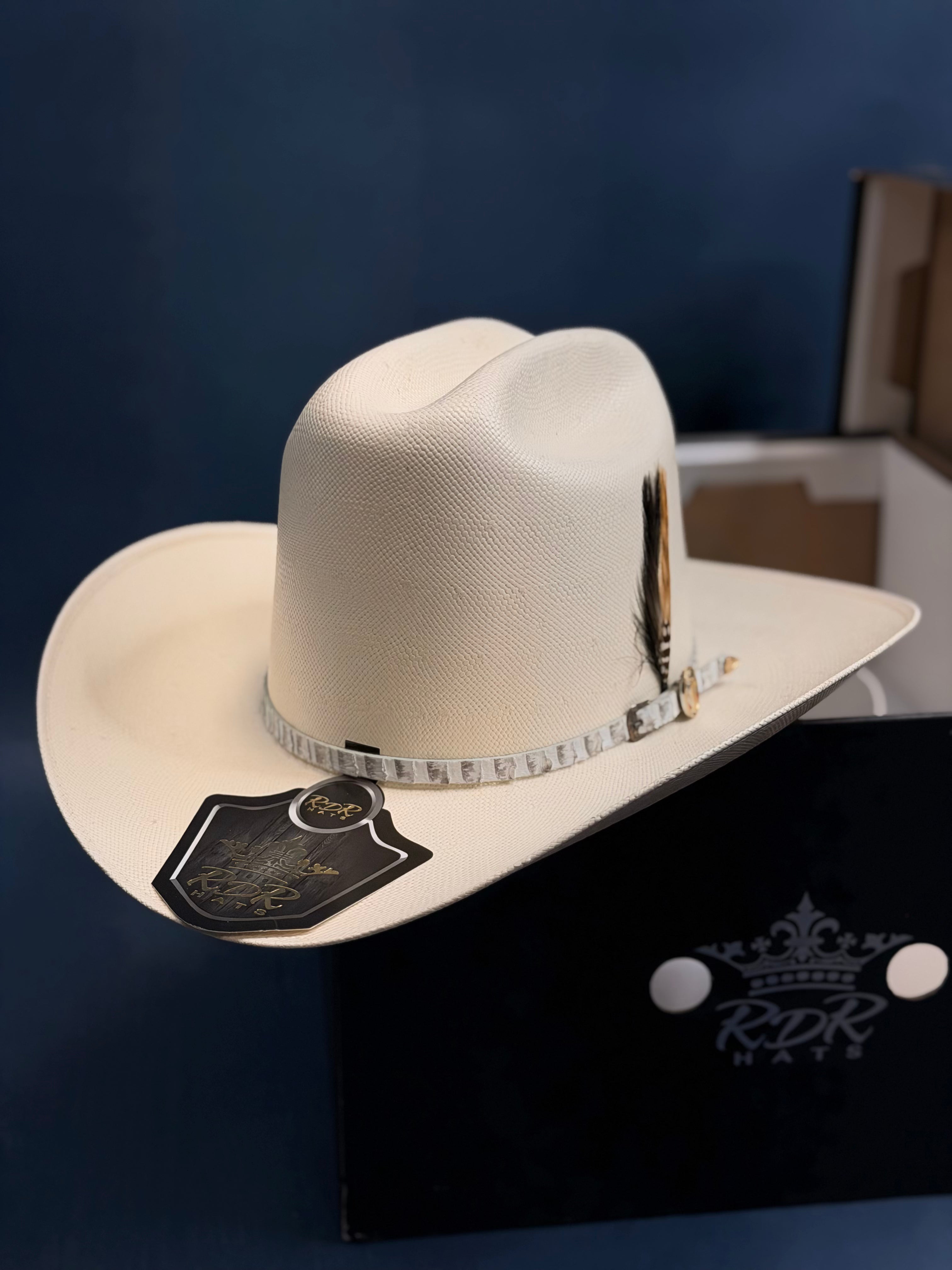 RDR 50X  3 3/4 BRIM STRAW EP40 NATURAL SAN JUDAS TADEO COPA ALTA ESTILO SINALOA