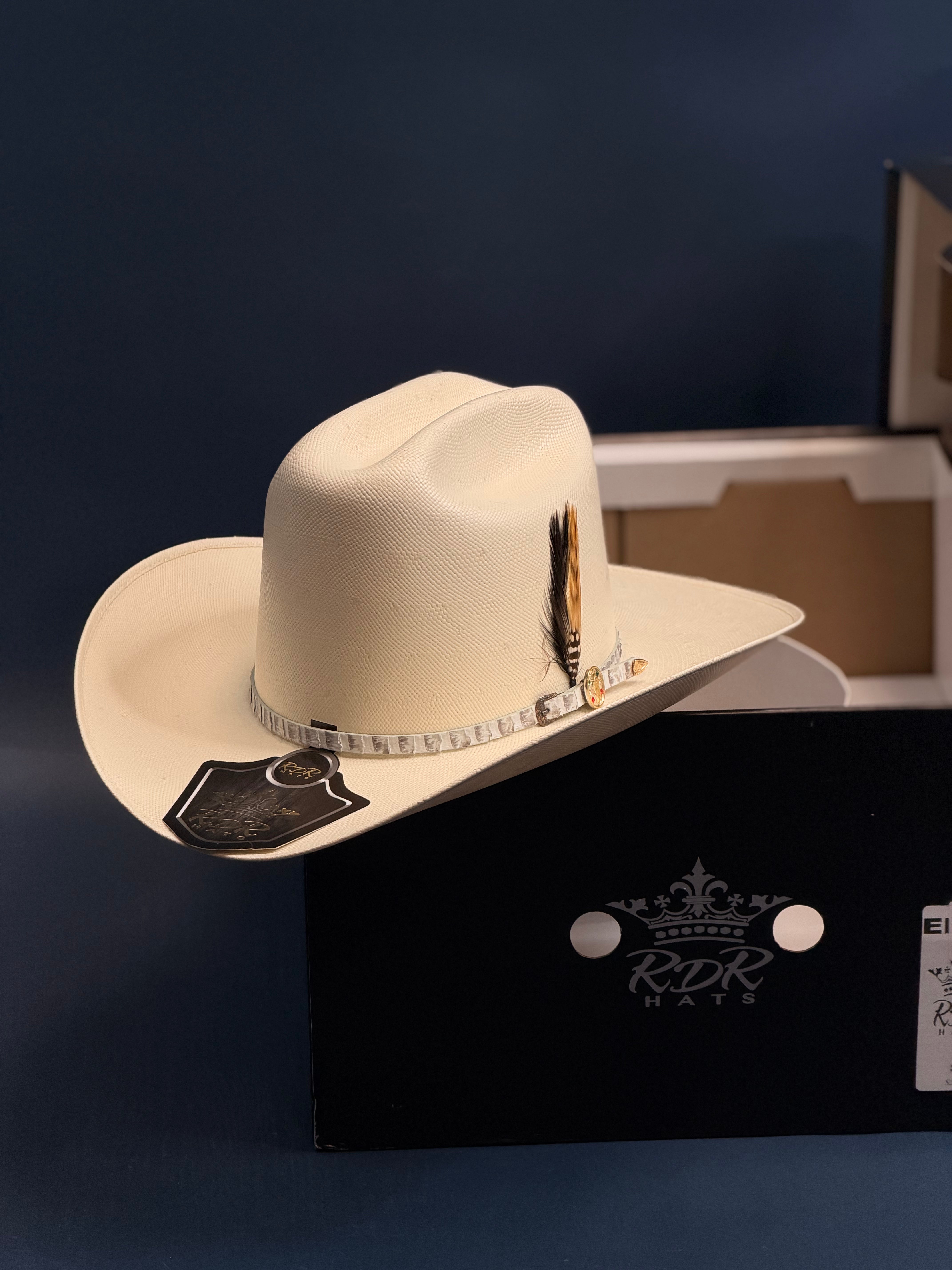 RDR 50X  3 3/4 BRIM STRAW EP40 NATURAL SAN JUDAS TADEO COPA ALTA ESTILO SINALOA