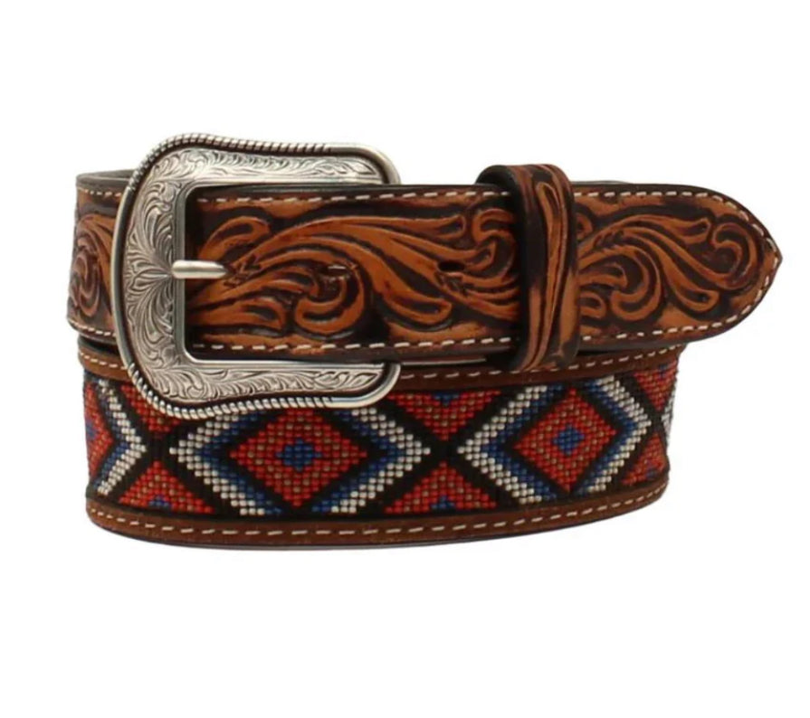 CINTO AZTECA NACONA RED AND BLUE BELT- D100013308