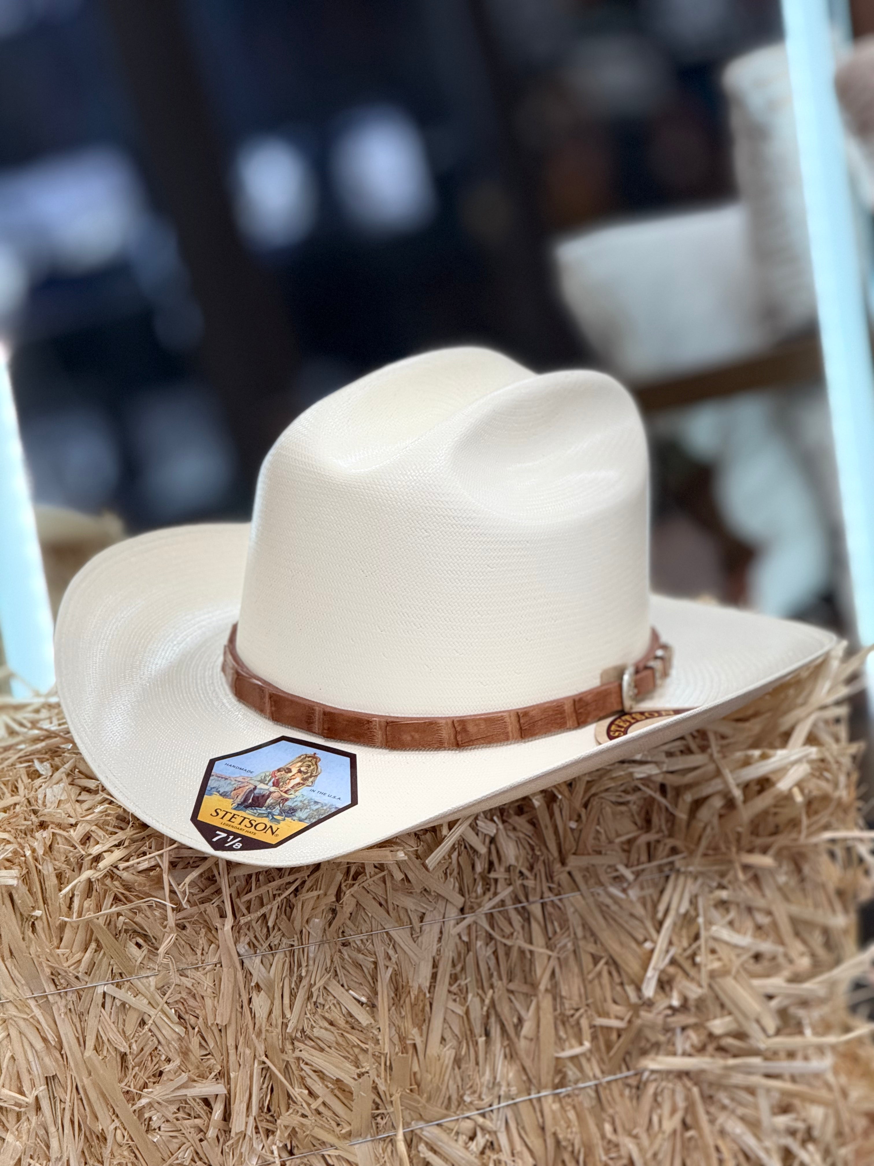 STETSON 5000X SOMBRERO EL JEFE COGNAC PREMIUM COLLECTION SINALOA STYLE