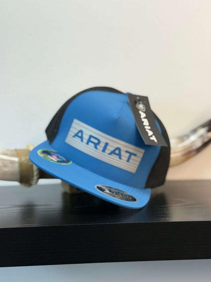 GORRA ARIAT AZUL CON NEGRO