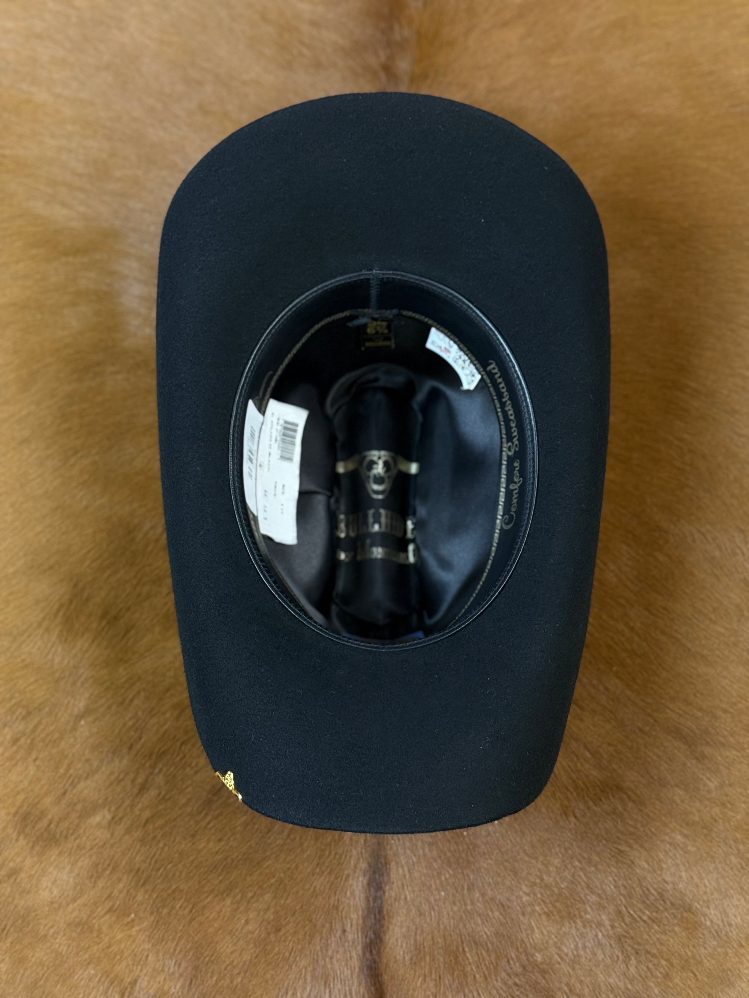 BLACK EL AFILADO 8X BULLHIDE FELT HAT KIDS